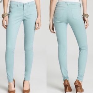 “J Brand Jeans” Juniper Skinny Leg Mint